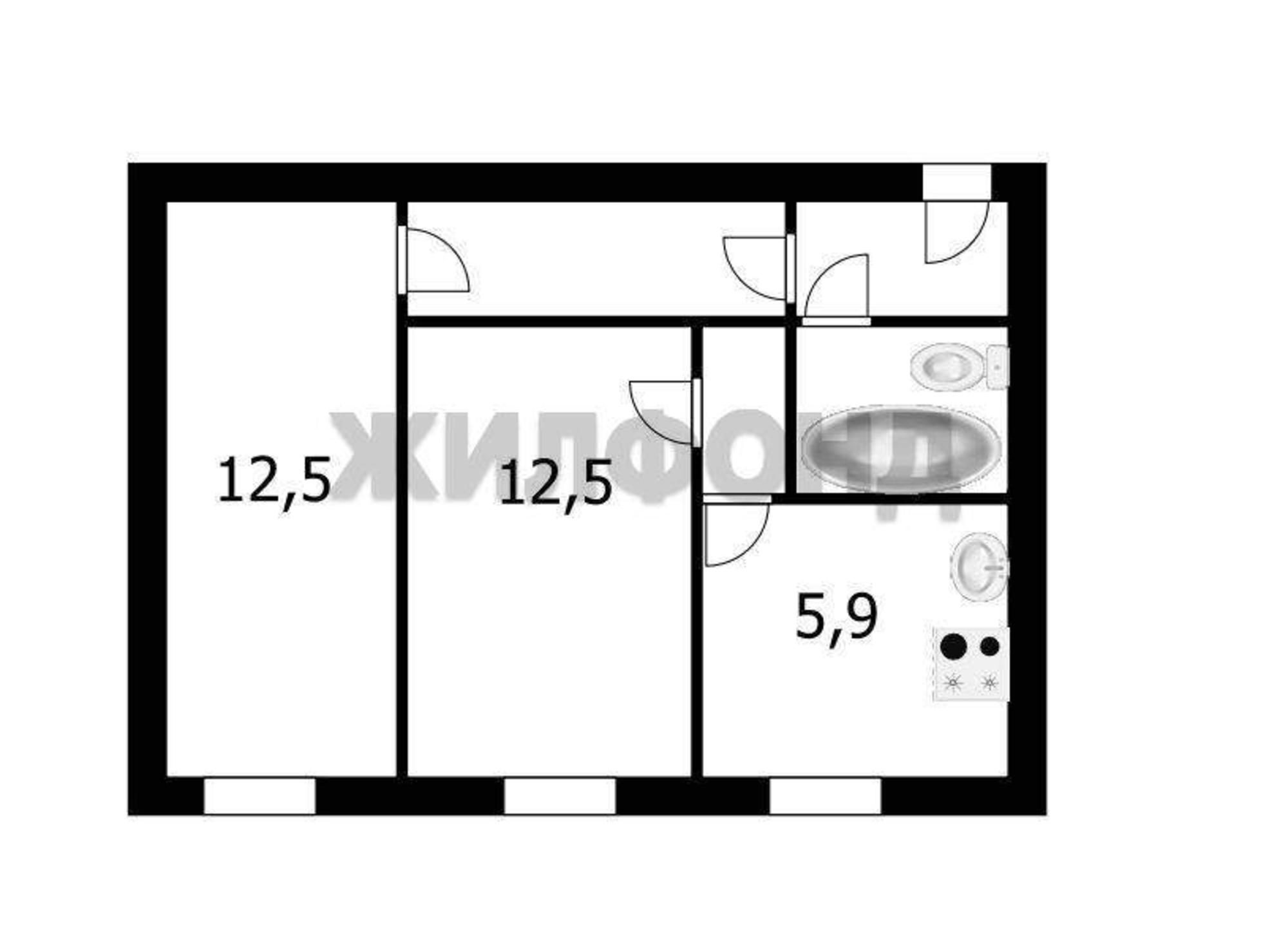 Купить студию за 4 999 000 рублей на Героев Труда улица, д.1