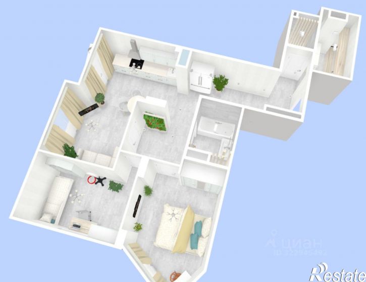 3-комн квартира Закаменский мкр, 13,  д. 13