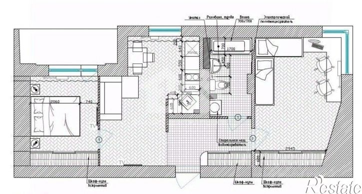 3-комн квартира ул Тульская, 80,  д. 80