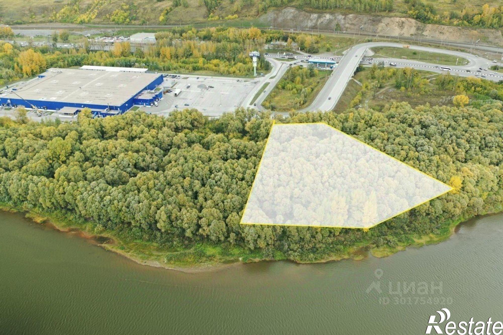 Купить землю, земельный участок за 22 000 000 рублей на ул Большевистская, 290