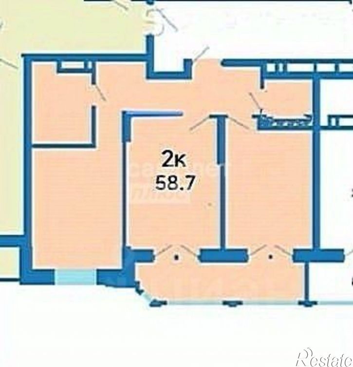 2-комн квартира Сухарная улица, 109,  д. 109