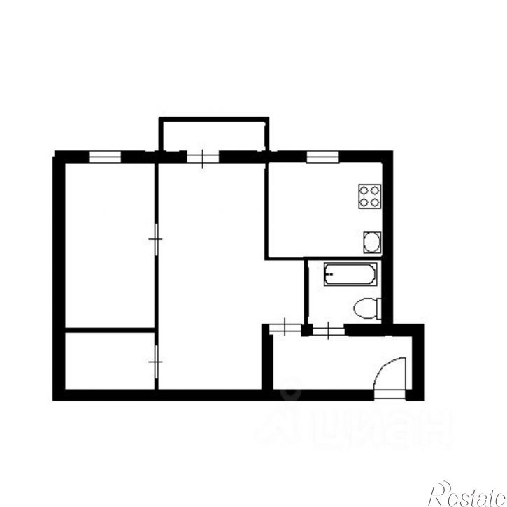 2-комн квартира улица Гоголя, 233/2,  д. 233/2