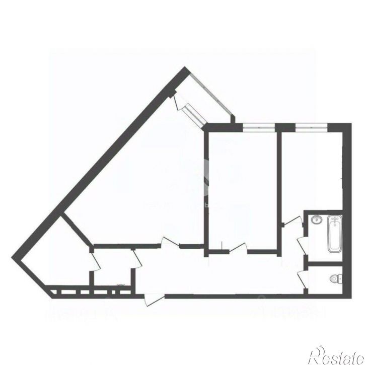 3-комн квартира Новосибирская улица, 27,  д. 27