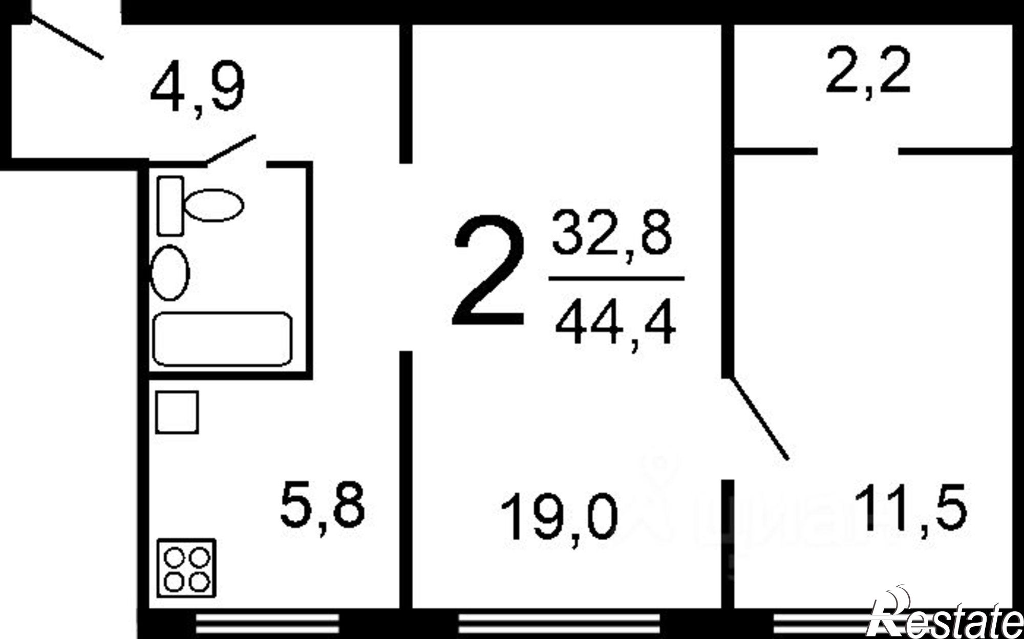 Купить квартиру за 6 200 000 рублей на ул Линейная, 31/1