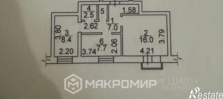 2-комн квартира Большая улица, 642,  д. 642