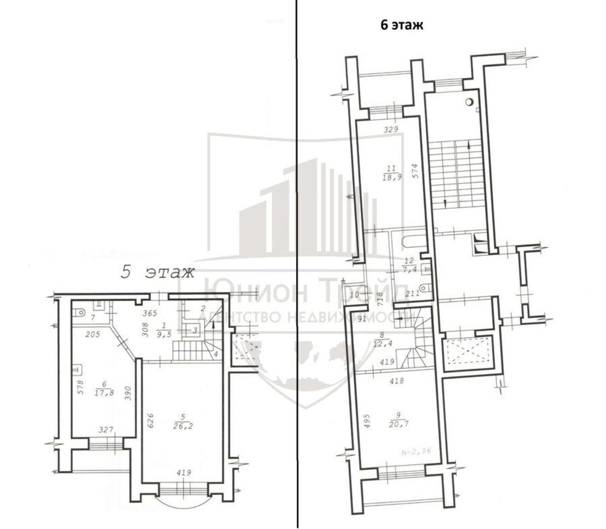 Купить квартиру за 12 400 000 рублей на Лесосечная, 14