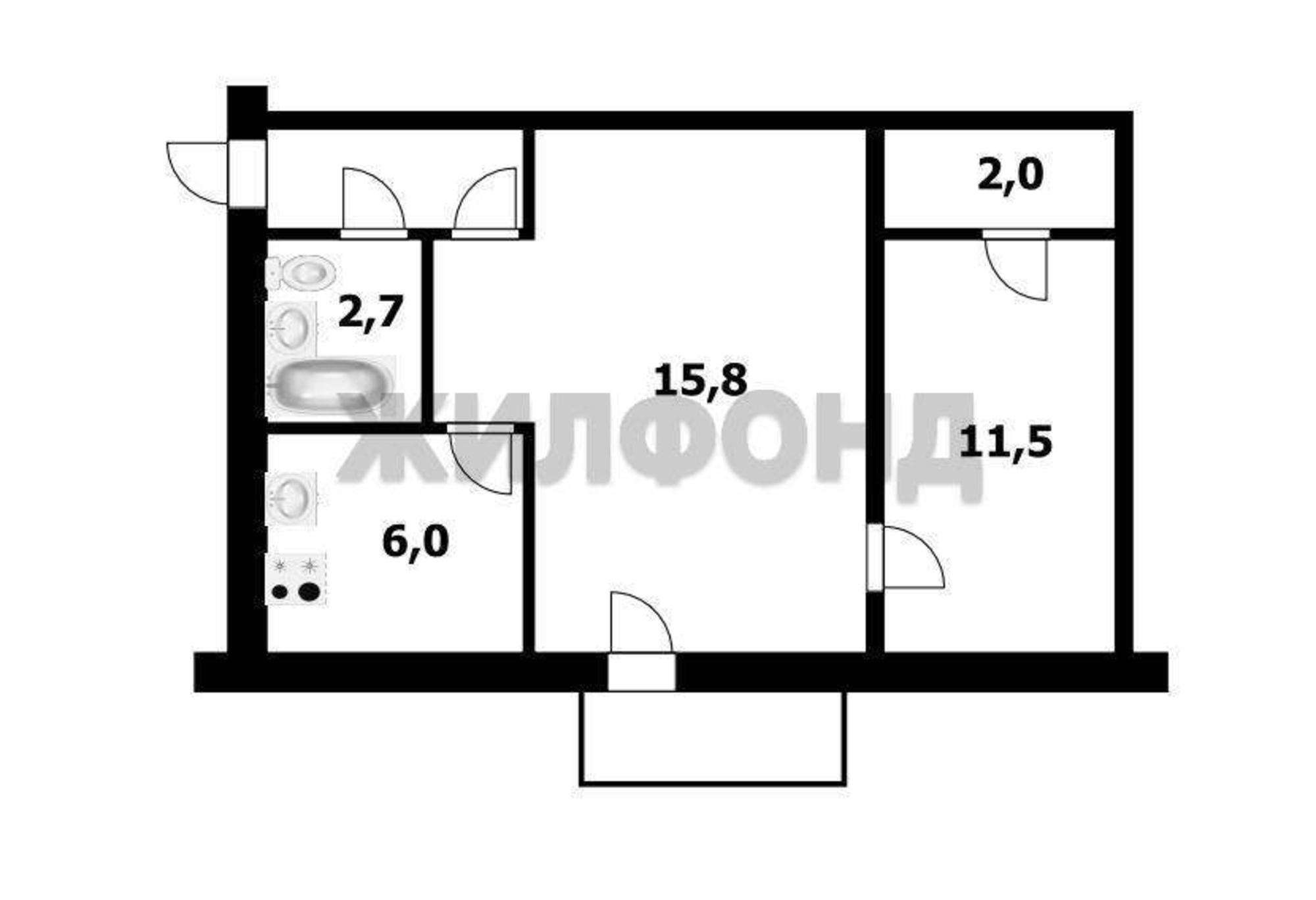 Купить квартиру за 7 910 000 рублей на Морской проспект, д.9