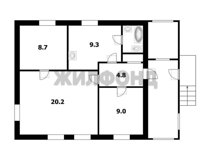 Коттедж/дом Кометная улица