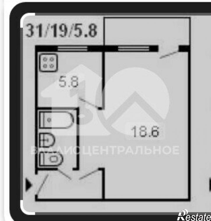 1-комн квартира ул Челюскинцев, 38,  д. 38