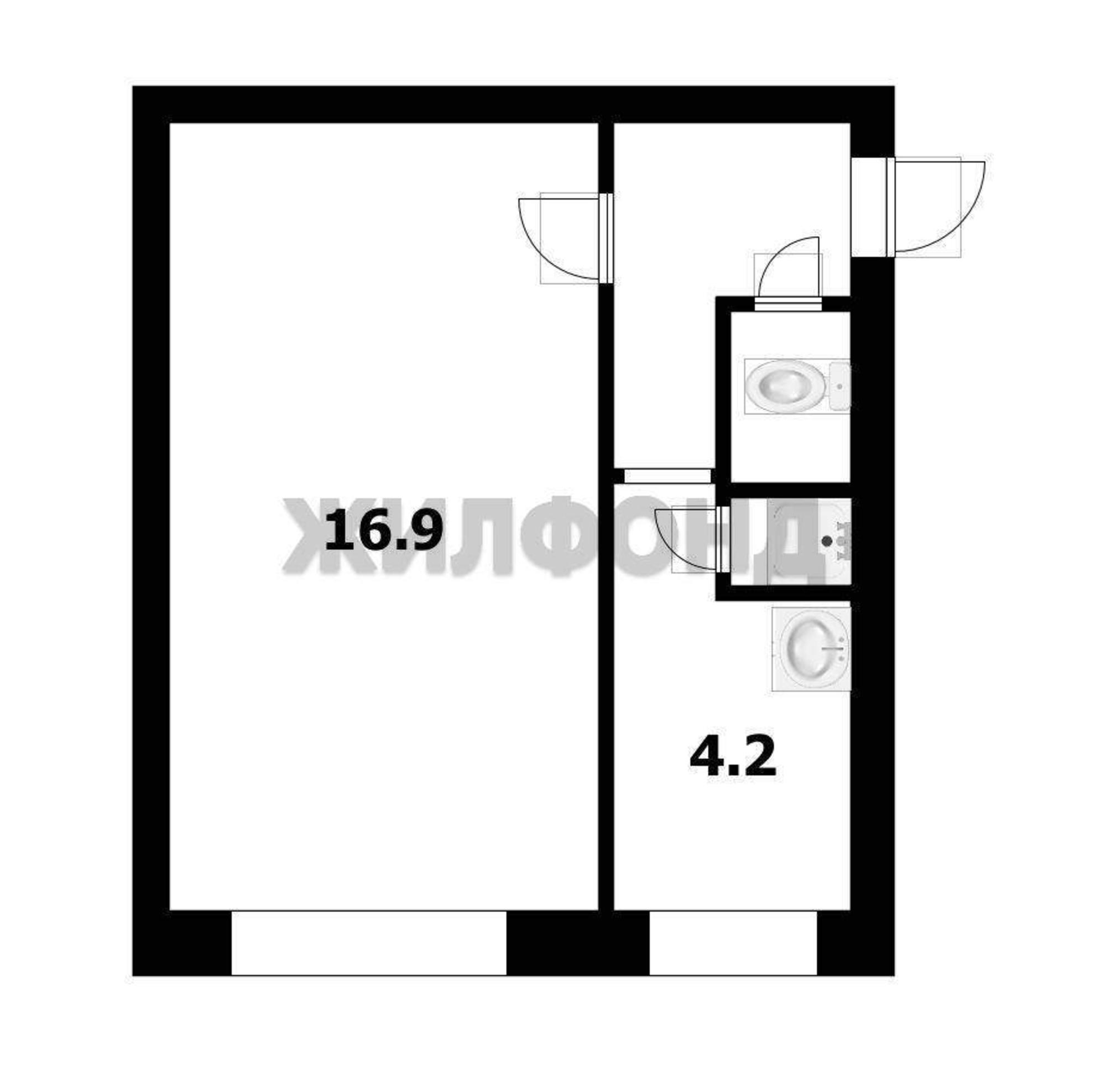 Купить квартиру за 2 800 000 рублей на Бурденко улица, д.17