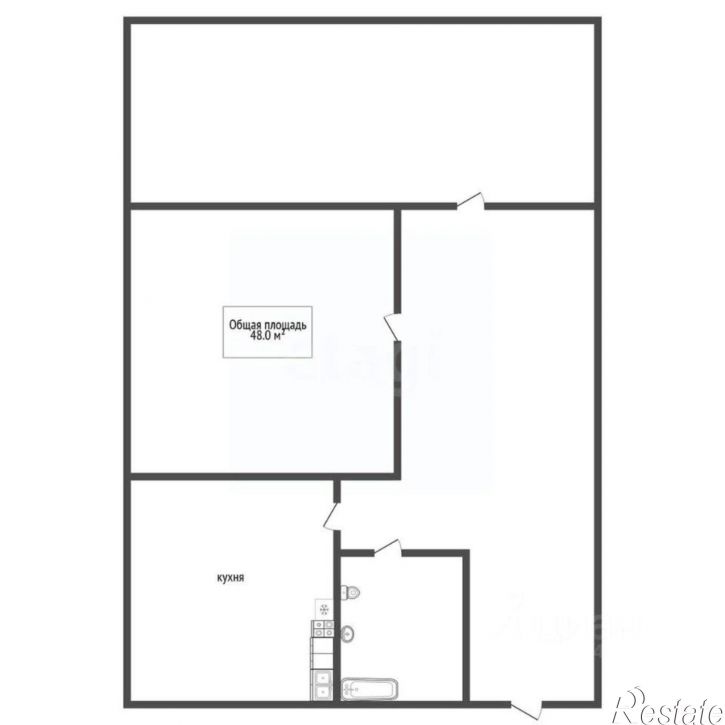 2-комн квартира ул Петухова, 94,  д. 94