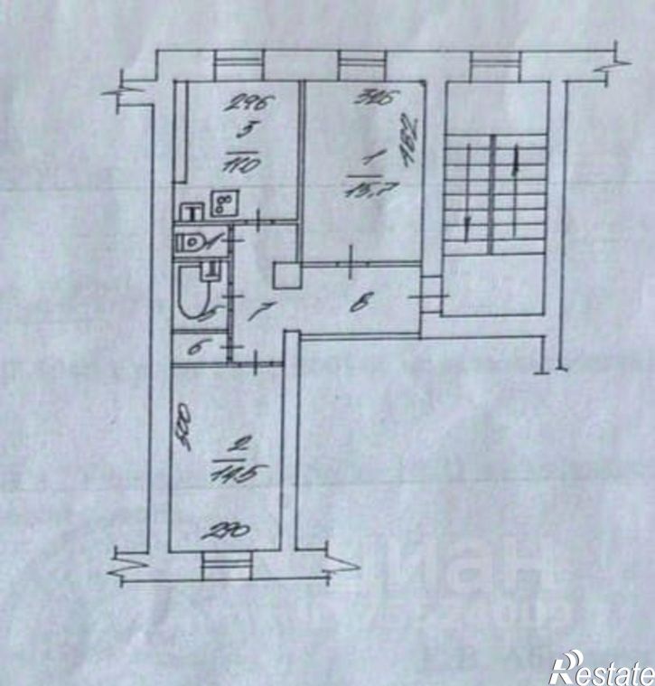 2-комн квартира ул Бурденко, 21,  д. 21