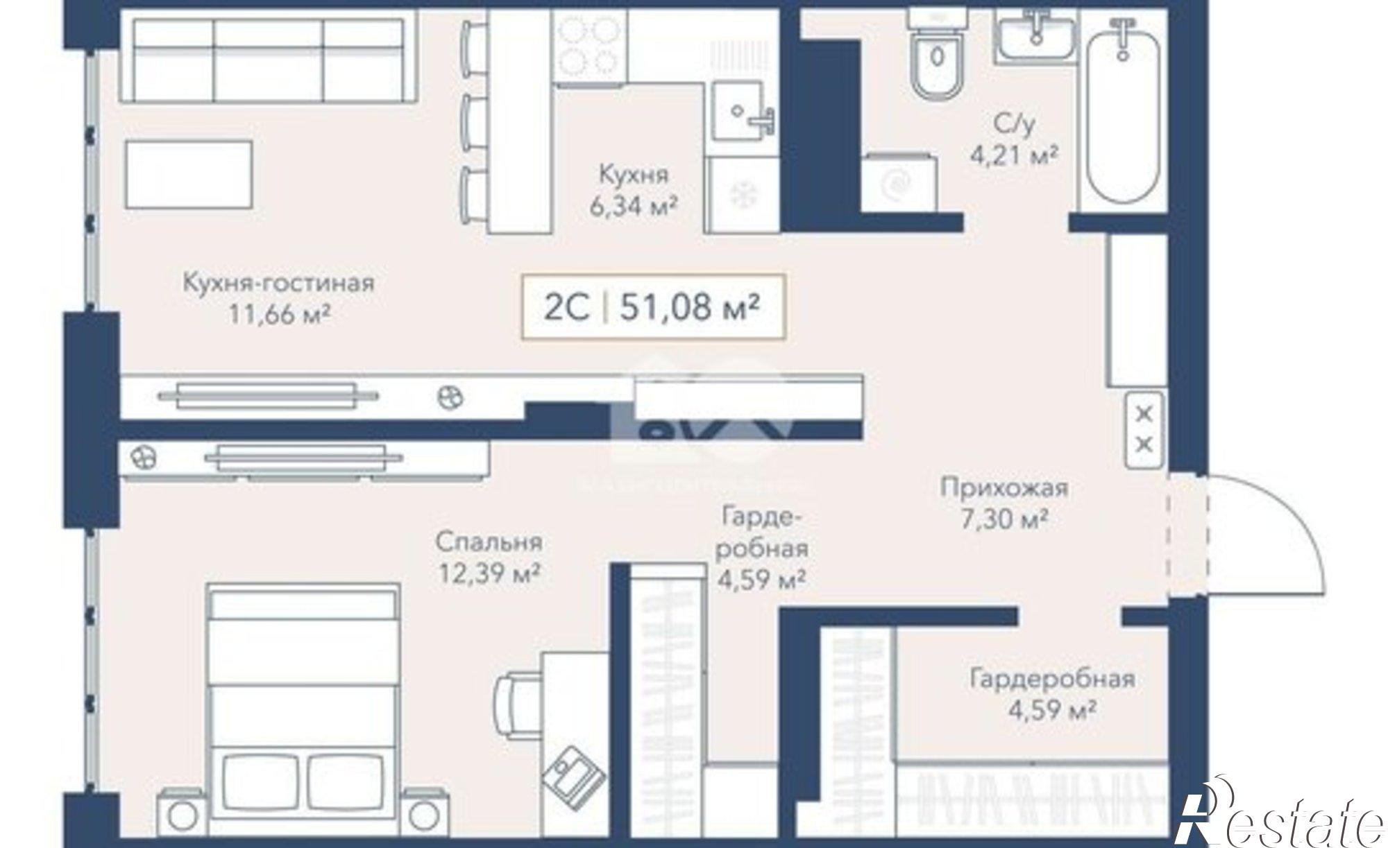 Купить квартиру за 10 900 000 рублей на ул Московская, 132