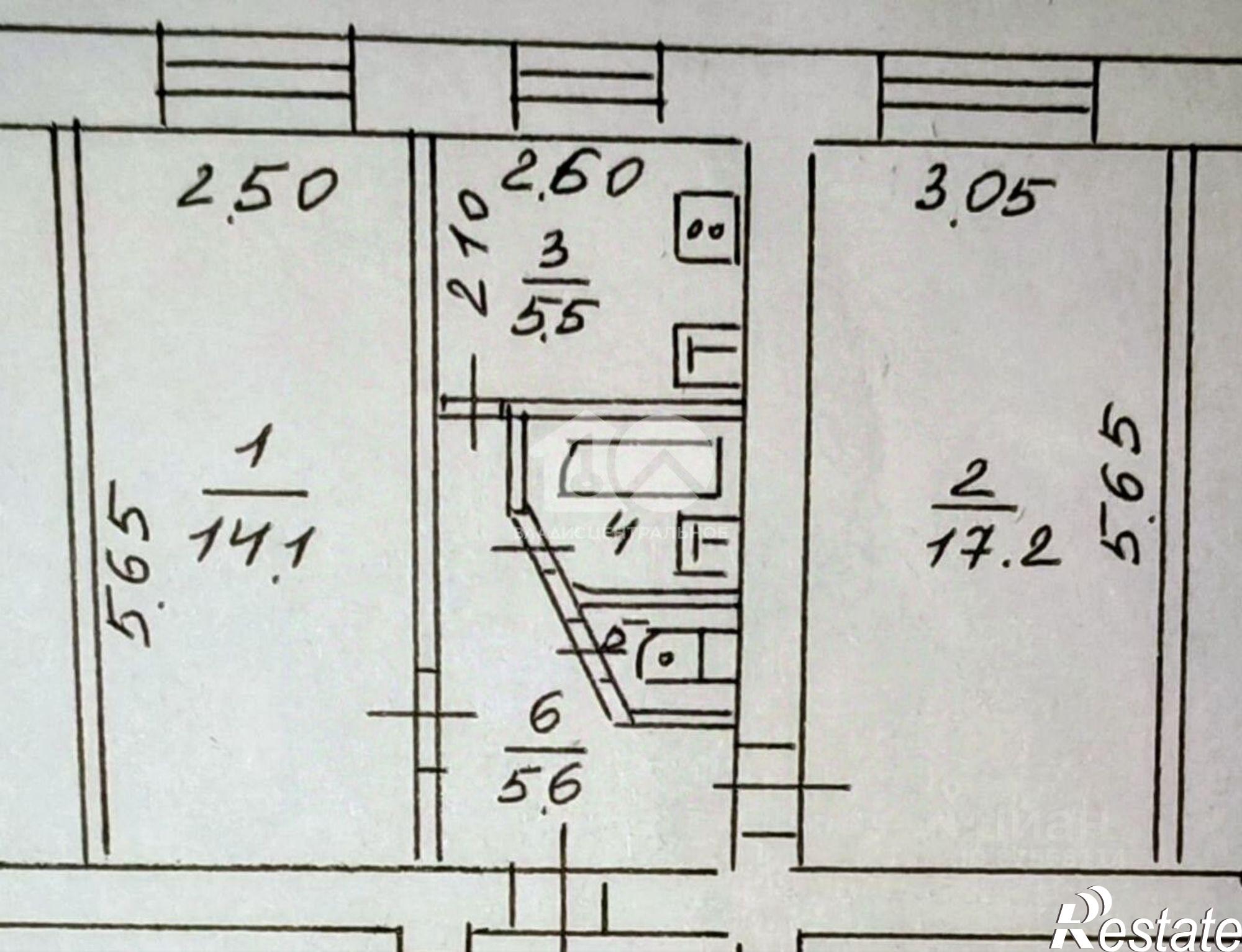 Купить квартиру за 4 290 000 рублей на улица Филатова, 13