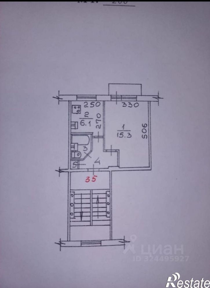 1-комн квартира ул Римского-Корсакова, 7/3,  д. 7/3