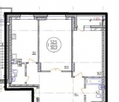 3-комн, 98.9 кв м, этаж 4/25 ул Дуси Ковальчук, 242/1