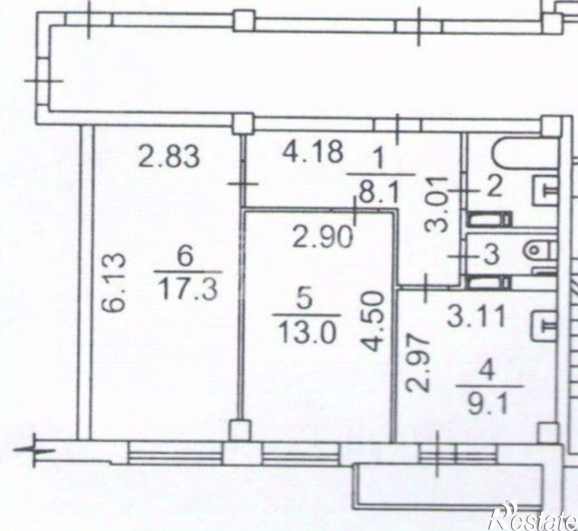 Купить квартиру за 7 800 000 рублей на ул Красносельская, 6/1