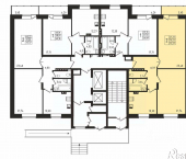 2-комн, 69 кв м, этаж 1/17 ул Выборная, 91А