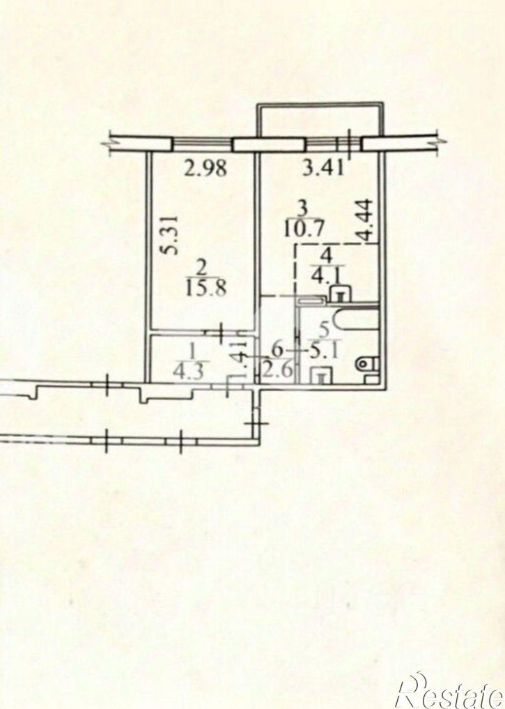 2-комн квартира ул Виктора Уса, 13,  д. 13