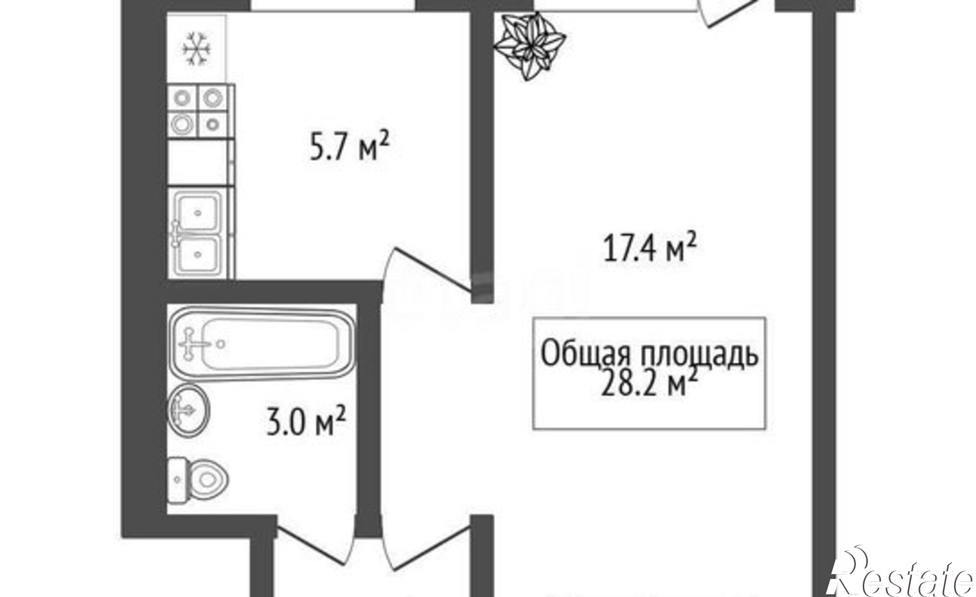 Купить квартиру за 4 600 000 рублей на ул Гоголя, 27
