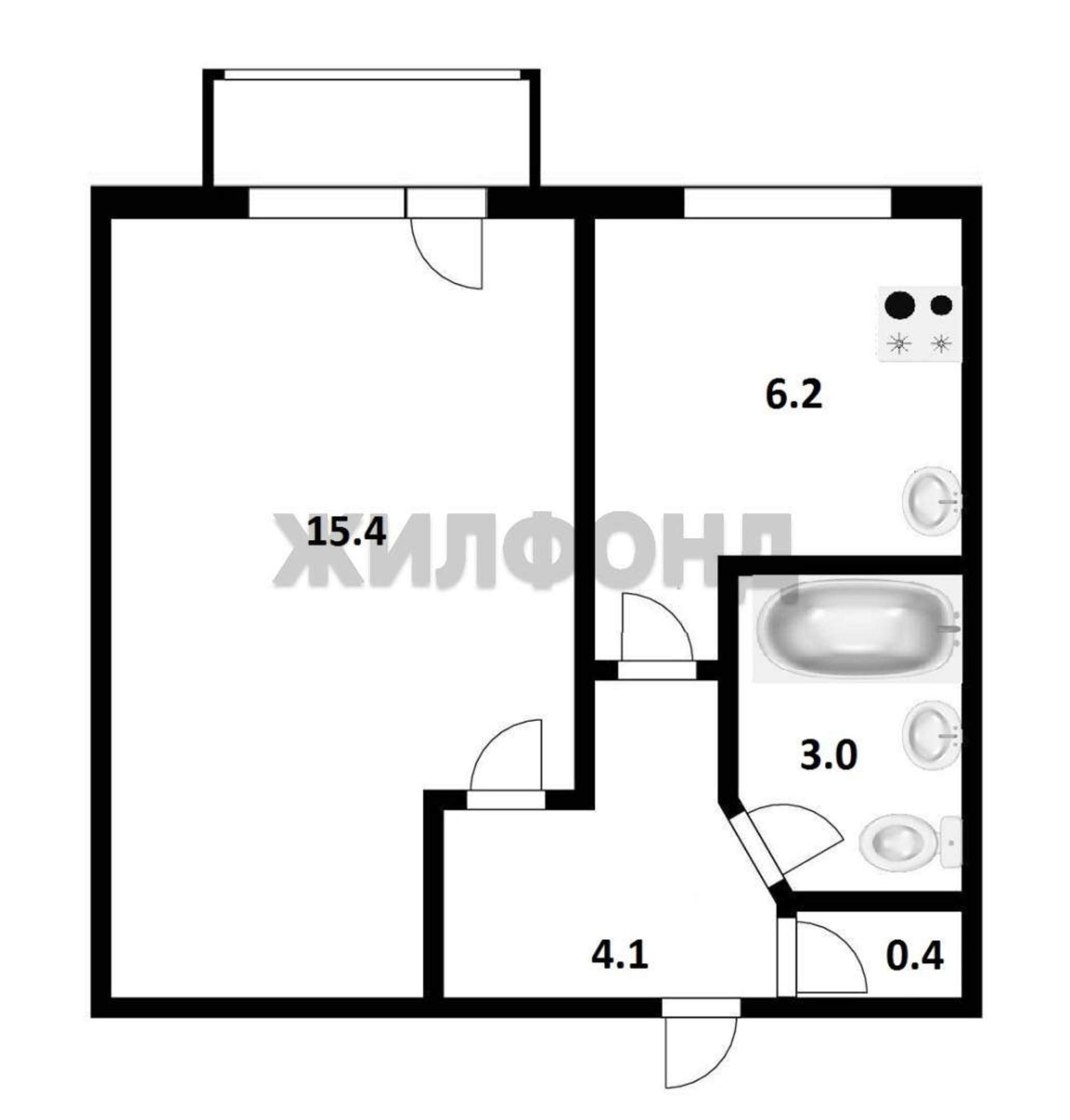 Купить квартиру за 3 500 000 рублей на Комсомольская улица, д.9