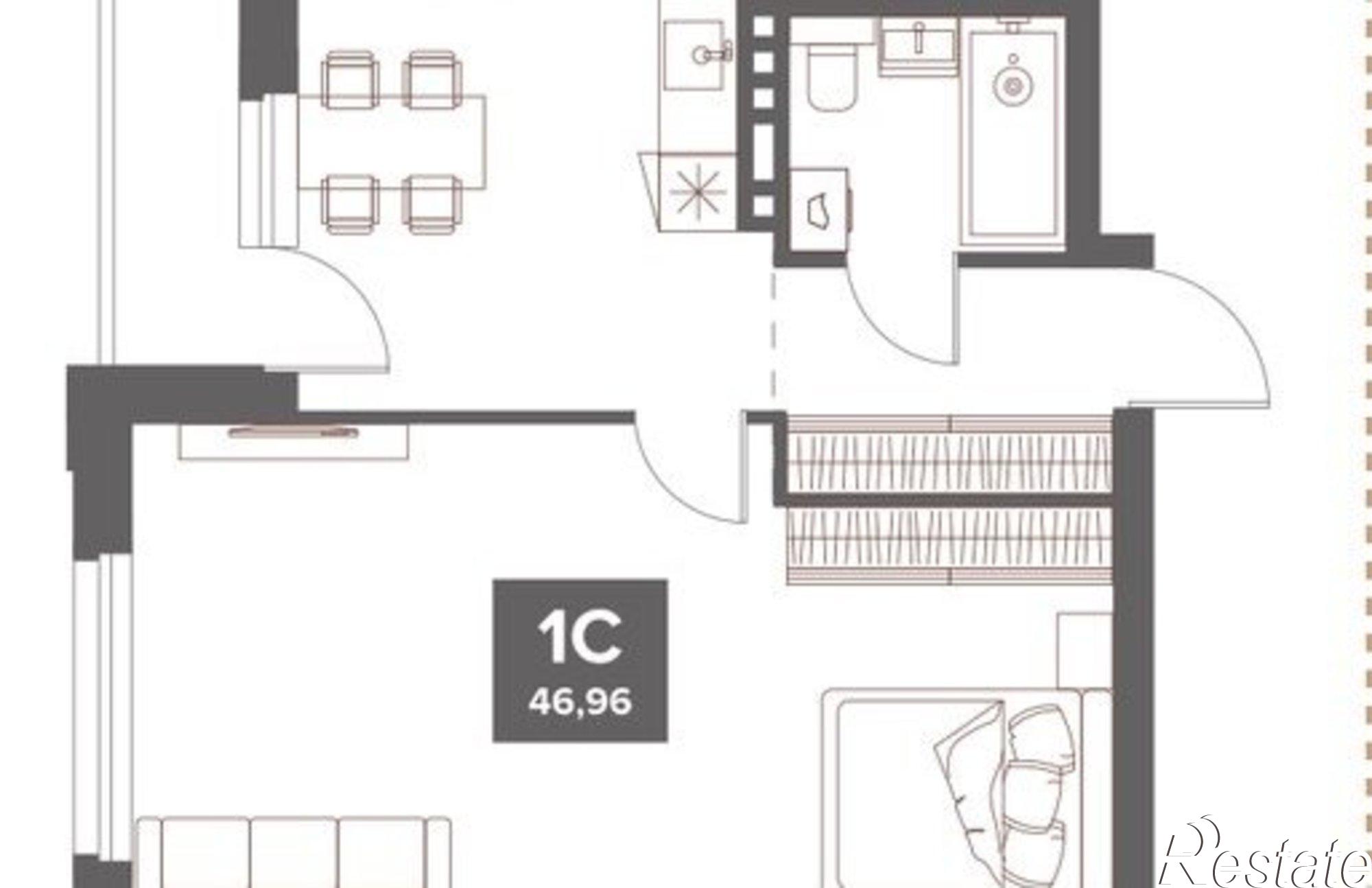 Купить квартиру за 8 987 950 рублей на Садовая улица, 19