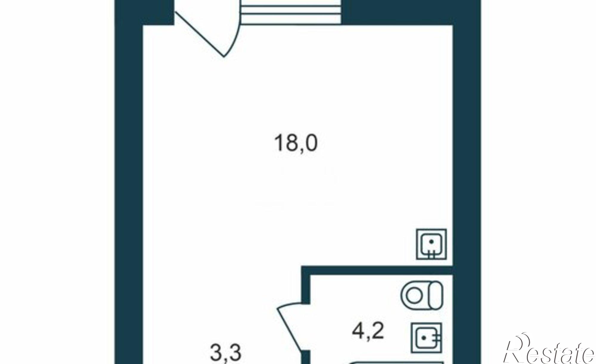 Купить квартиру за 3 300 000 рублей на ул Тайгинская, 39