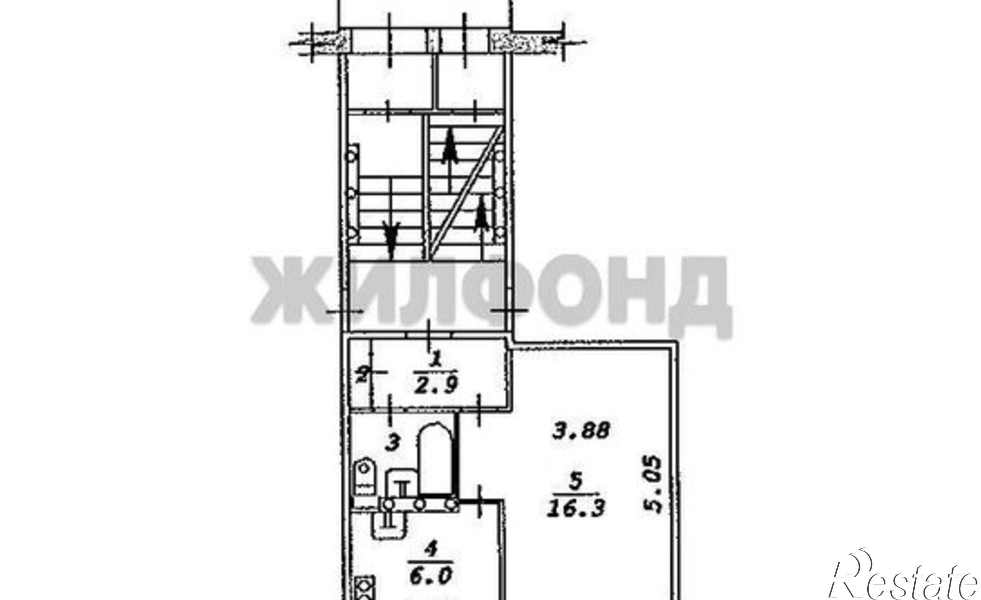 Купить квартиру за 3 190 000 рублей на улица Титова, 43/1
