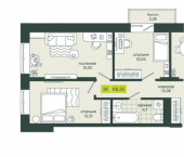 3-комн, 68 кв м, этаж 15/25 ул Вилюйская, 10