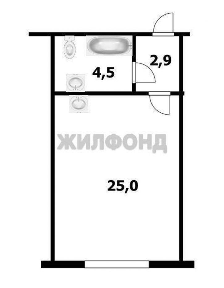 1-комн квартира В.Высоцкого улица, д.64