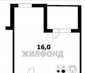 -комн, 23.2кв м, этаж 2/10 Большевистская улица, д.108