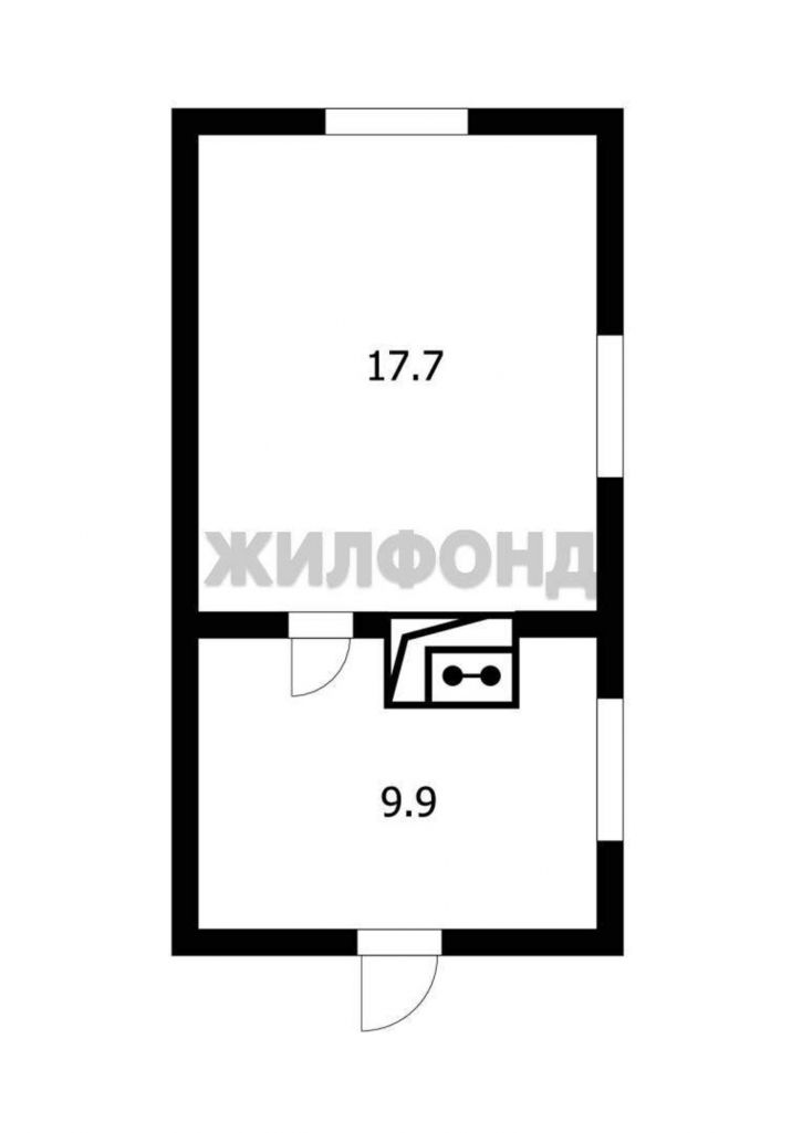 1-комн квартира Большая улица, д.5