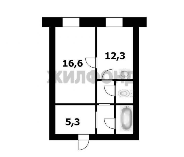 1-комн квартира В.Высоцкого улица, д.41/4