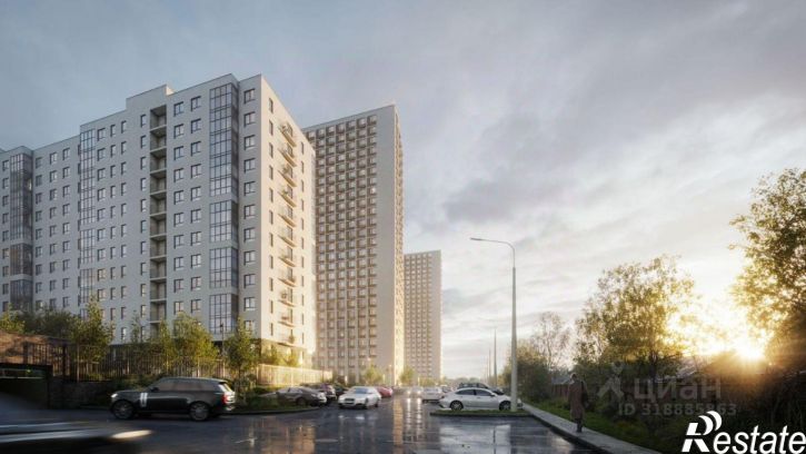 2-комн квартира в новом доме ул Ясный Берег, 30/1,  д. 30/1