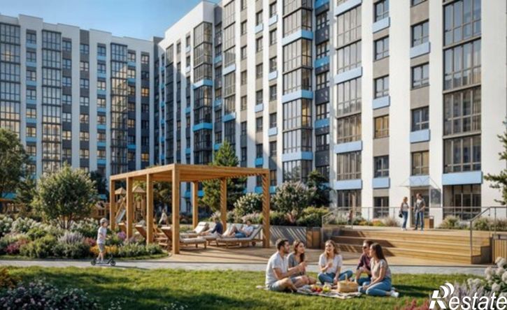 2-комн квартира в новом доме Южно-Чемской жилмассив