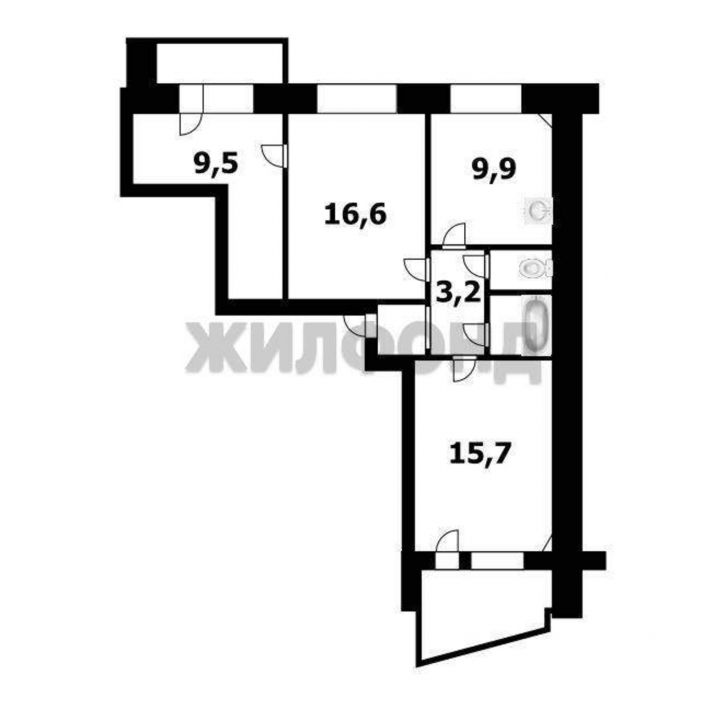 2-комн квартира Титова улица, д.252