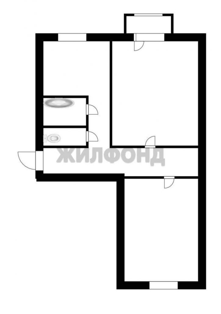 2-комн квартира Кошурникова улица, д.27