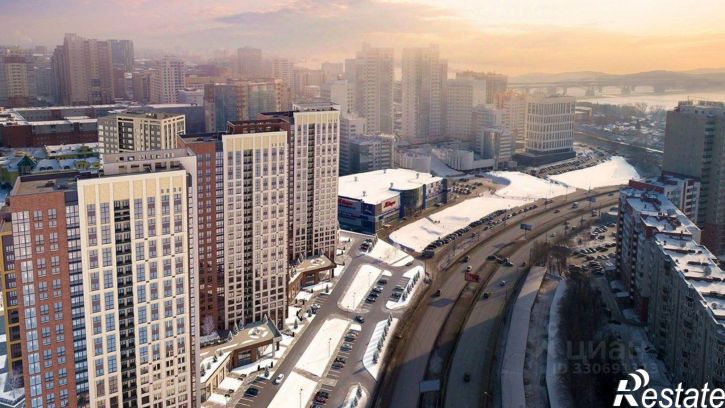 3-комн квартира в новом доме ул Шевченко, 19/1 2,  д. 19/1 2,  к. 2
