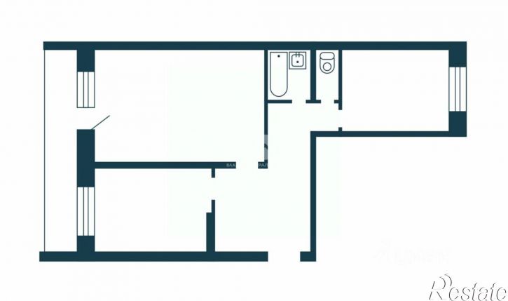 2-комн квартира ул Междуреченская, 1/2,  д. 1/2