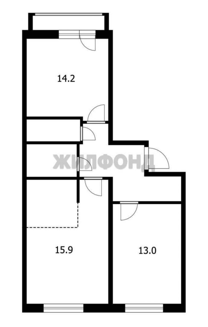 2-комн квартира Дмитрия Шмонина улица, д.10