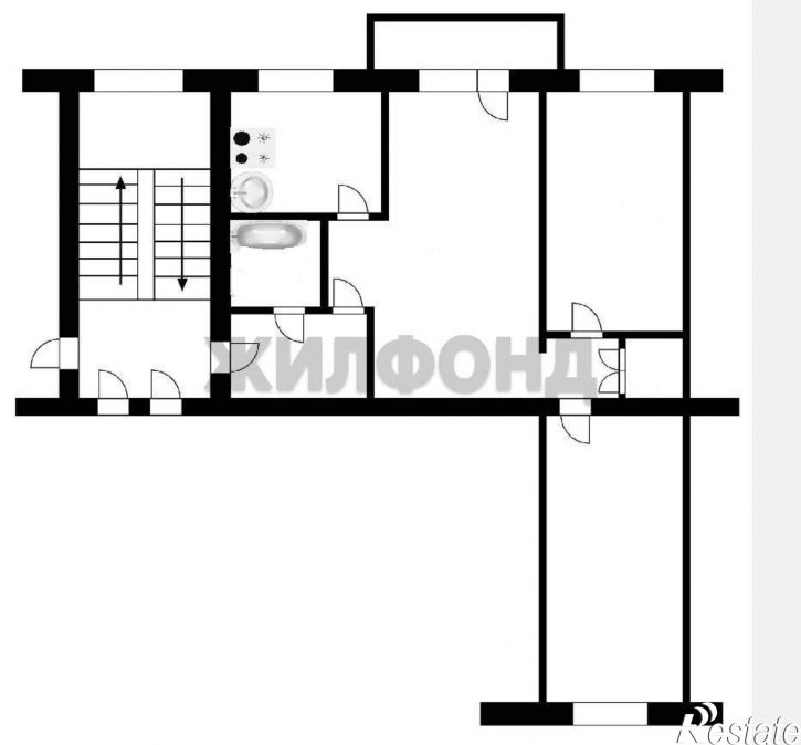 3-комн квартира Немировича-Данченко улица, д.151