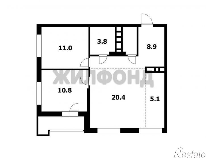 3-комн квартира Тюленина улица, д.3