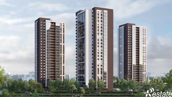 2-комн квартира в новом доме Приморская улица