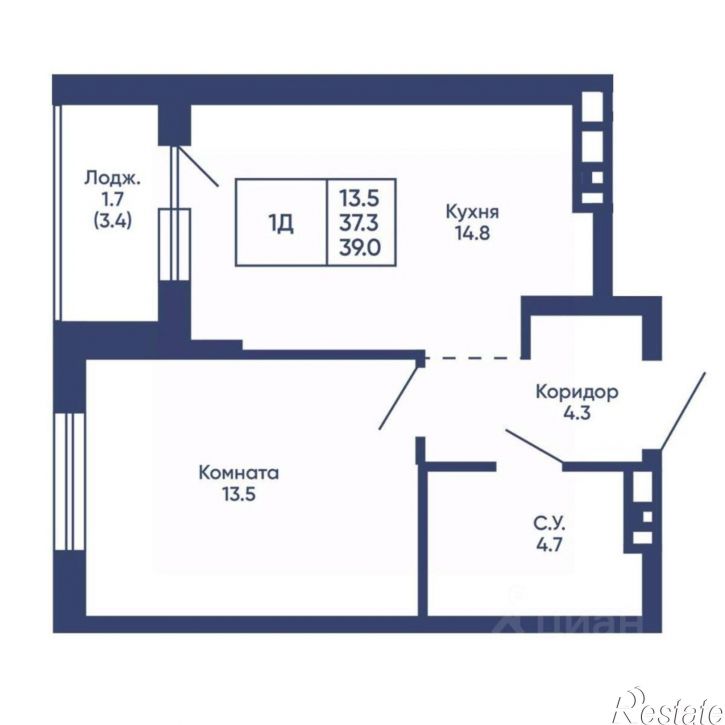 1-комн квартира в новом доме ул Державина, 214А,  д. 214А