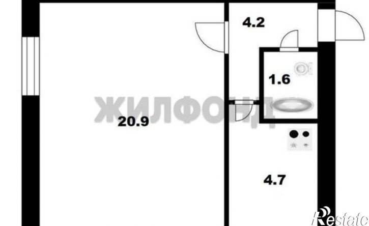 1-комн квартира ул Планировочная, 24,  д. 24