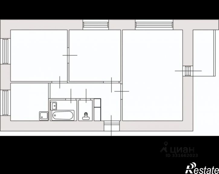 3-комн квартира ул Петухова, 32,  д. 32