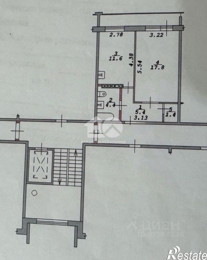 1-комн квартира ул Зорге, 98,  д. 98