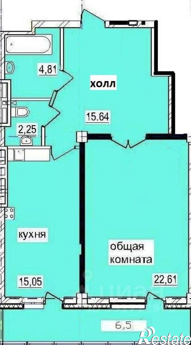 1-комн квартира ул Орджоникидзе, 47,  д. 47