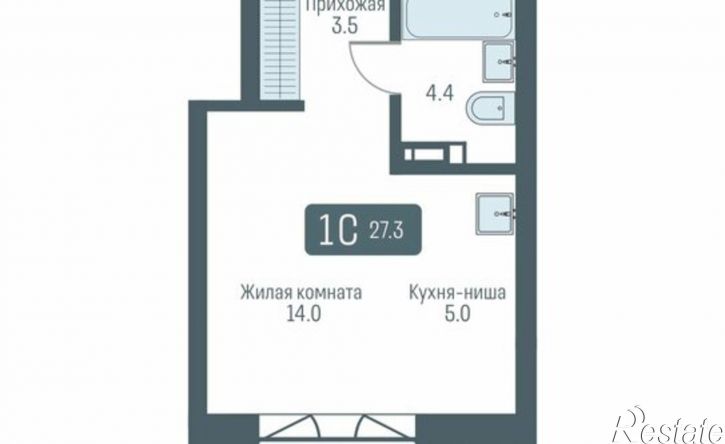 1-комн квартира в новом доме ул Немировича-Данченко, 147/1,  д. 147/1