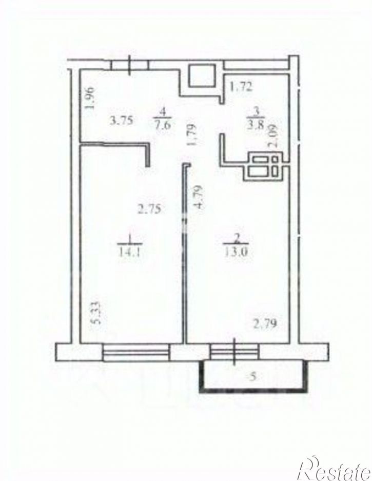 1-комн квартира ул Шишкина, 18,  д. 18
